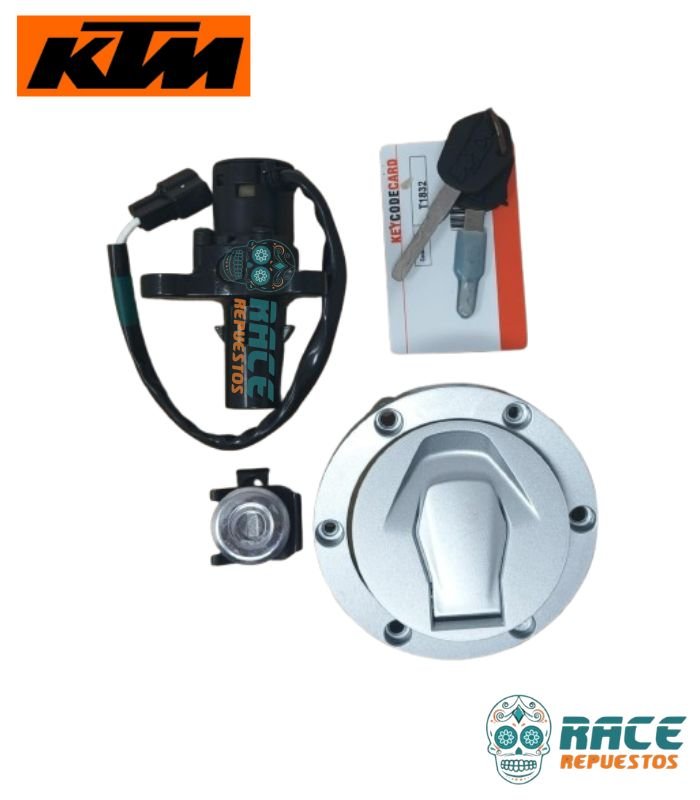 Kit Switch Encendido Completo Con Tapa Adventure 250 /390 Original KTM 
