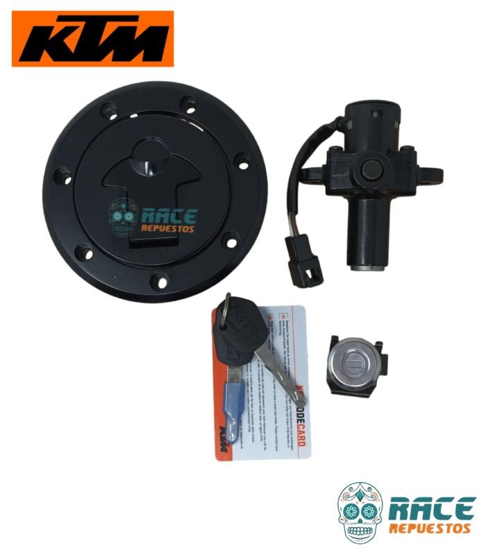Kit Switch Encendido Completo Con Tapa Duke 250 NG /390 ABS /NG Original KTM