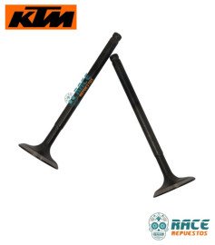 Válvulas De Escape Gruesas Duke 200 / RC 200 Original KTM Válvulas De Escape Gruesas Duke 200 / RC 200 Original KTM