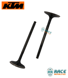 Válvulas de Admisión Duke 200 / RC 200 Original KTM Válvulas de Admisión Duke 200 / RC 200 Original KTM