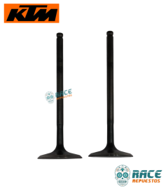 Válvulas de Admisión Duke 200 / RC 200 Original KTM Válvulas de Admisión Duke 200 / RC 200 Original KTM