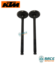 Válvulas De Escape Delgadas Duke 200 / RC 200 Original KTM Válvulas De Escape Delgadas Duke 200 / RC 200 Original KTM