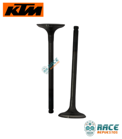 Válvulas De Escape Delgadas Duke 200 / RC 200 Original KTM Válvulas De Escape Delgadas Duke 200 / RC 200 Original KTM