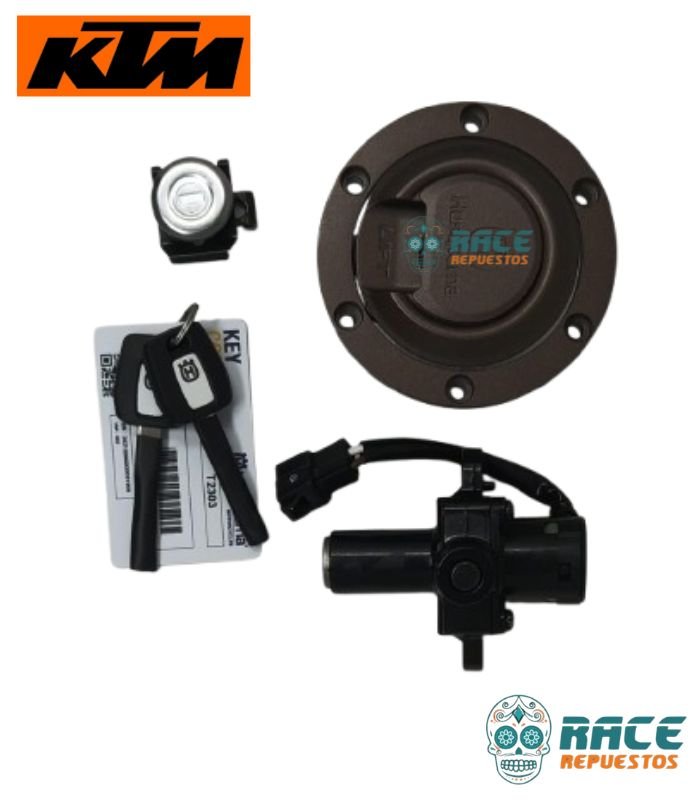 Kit Switch Encendido Completo Con Tapa Husqvarna 250 / 250 Original KTM 