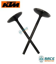 Válvulas de admisión Duke 390 / RC 390 / Adventure 390 Original KTM Válvulas de admisión Duke 390 / RC 390 / Adventure 390 Original KTM