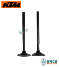 Válvulas De Escape Gruesas Duke 200 / RC 200 Original KTM Válvulas De Escape Gruesas Duke 200 / RC 200 Original KTM