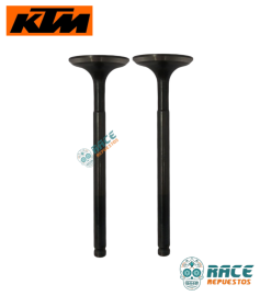 Válvulas De Escape Gruesas Duke 200 / RC 200 Original KTM Válvulas De Escape Gruesas Duke 200 / RC 200 Original KTM