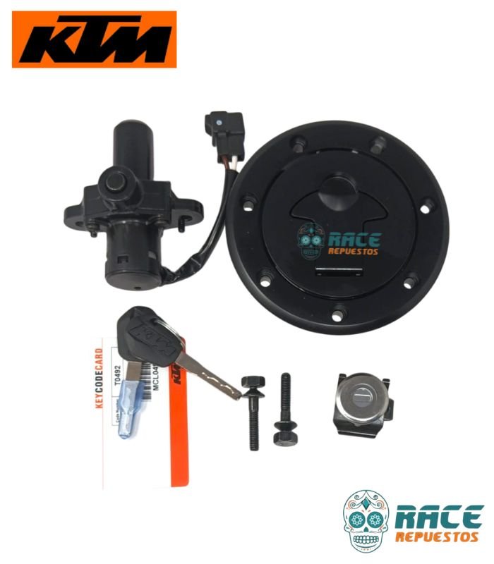 Kit Switch Encendido Completo Con Tapa DUKE 200 NG / 250 NG / 390 NG Original KTM 