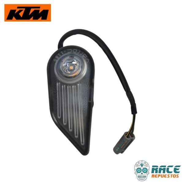 SEÑALIZADORA DELANTERA DERECHA RC 125 RC 200 RC 390 ORIGINAL (DIRECCIONAL INTERMITENTE)