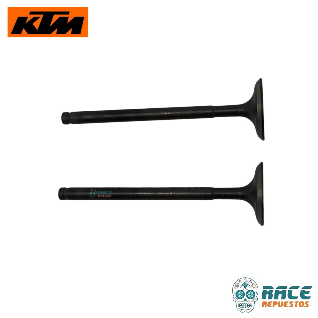 Valvulas Escape KTM Duke 200 KTM RC 200 (gruesas)