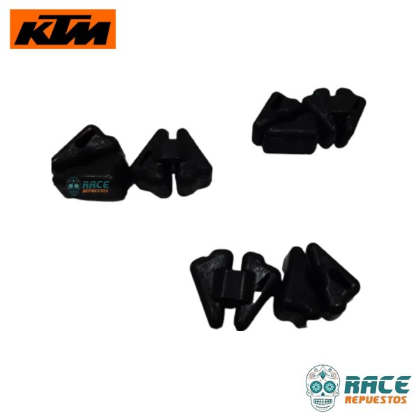 DAMPER CAUCHOS PORTA CATALINA DUKE 250 KTM 390 RC 390 ORIGINAL - Image 4