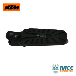 PISADERA PEDALLIN TRASERO DERECHO KTM DUKE y RC y Adventure/Svartpilen (COPILOTO)