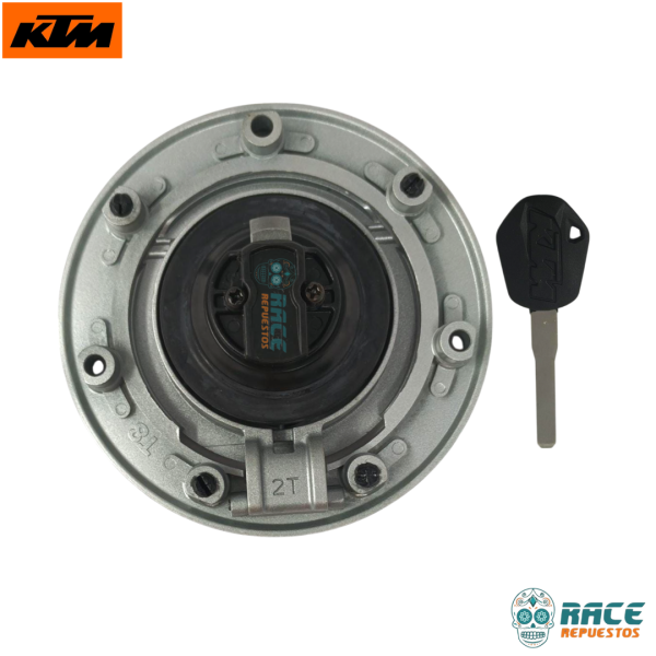 TAPA TANQUE GASOLINA y LLAVE DUKE 200 KTM ORIGINAL - Image 3