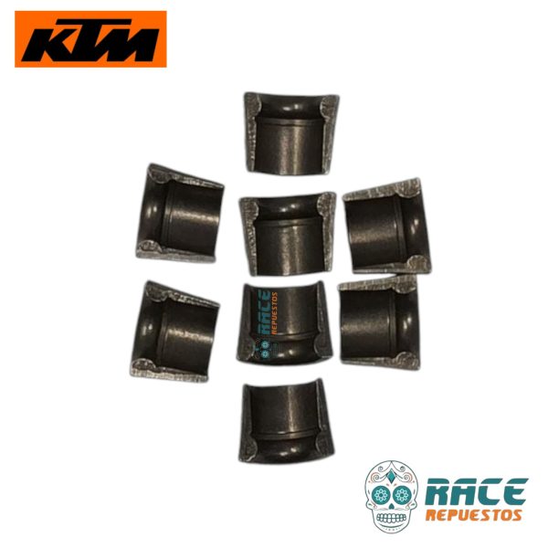 KIT SEGUROS CUÑAS DE VÁLVULAS KTM DUKE 125 DUKE 200 KTM RC 125 RC 200 ORIGINAL - Image 7