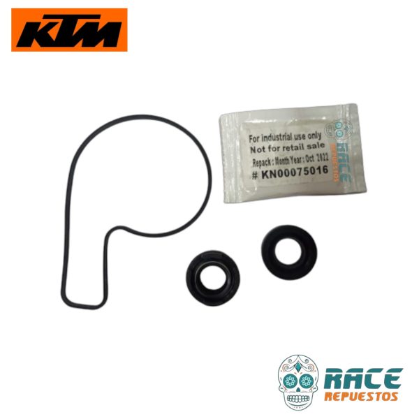 EMPAQUE CUBIERTA BOMBA AGUA Y RETENES KTM DUKE 125 200 250 390 KTM RC 125 200 390 Svartpile Adventure ORIGINAL - Image 6