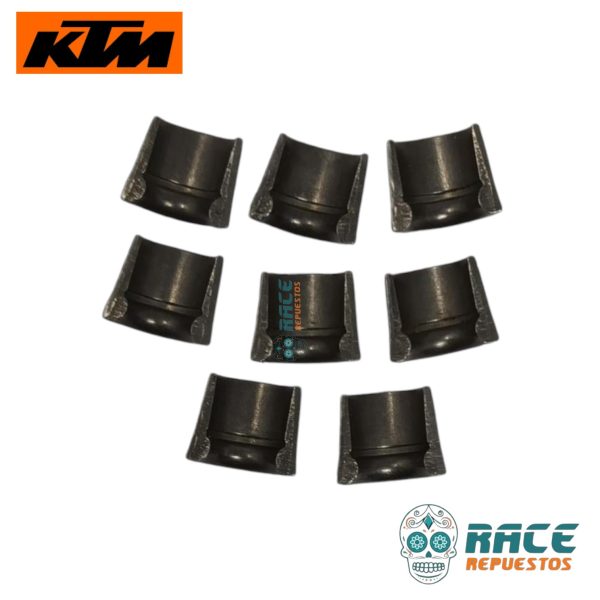 KIT SEGUROS CUÑAS DE VÁLVULAS KTM DUKE 125 DUKE 200 KTM RC 125 RC 200 ORIGINAL - Image 4