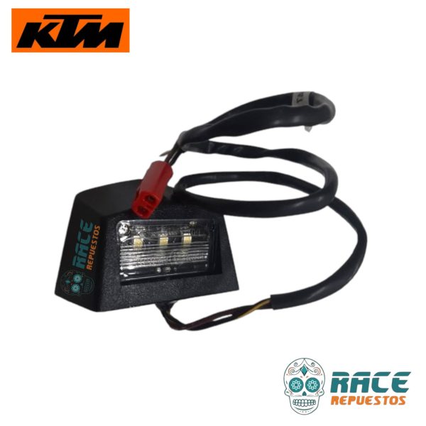 LUZ PLACA TRASERA KTM DUKE 125 200 KTM 250 390 KTM RC 200 390 Original - Image 3