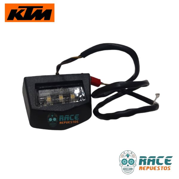 LUZ PLACA TRASERA KTM DUKE 125 200 KTM 250 390 KTM RC 200 390 Original