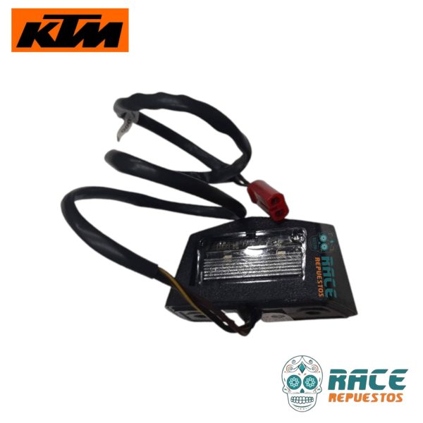 LUZ PLACA TRASERA KTM DUKE 125 200 KTM 250 390 KTM RC 200 390 Original - Image 6