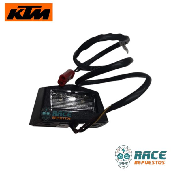 LUZ PLACA TRASERA KTM DUKE 125 200 KTM 250 390 KTM RC 200 390 Original - Image 5