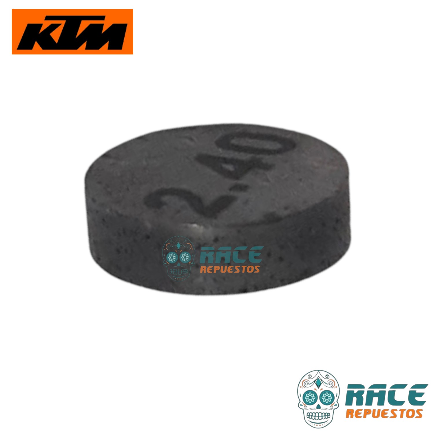 PASTILLAS DE REGULACIÓN 2.40mm KTM DUKE 200 KTM RC 200 ARANDELA AJUSTE VALVULA - Image 2