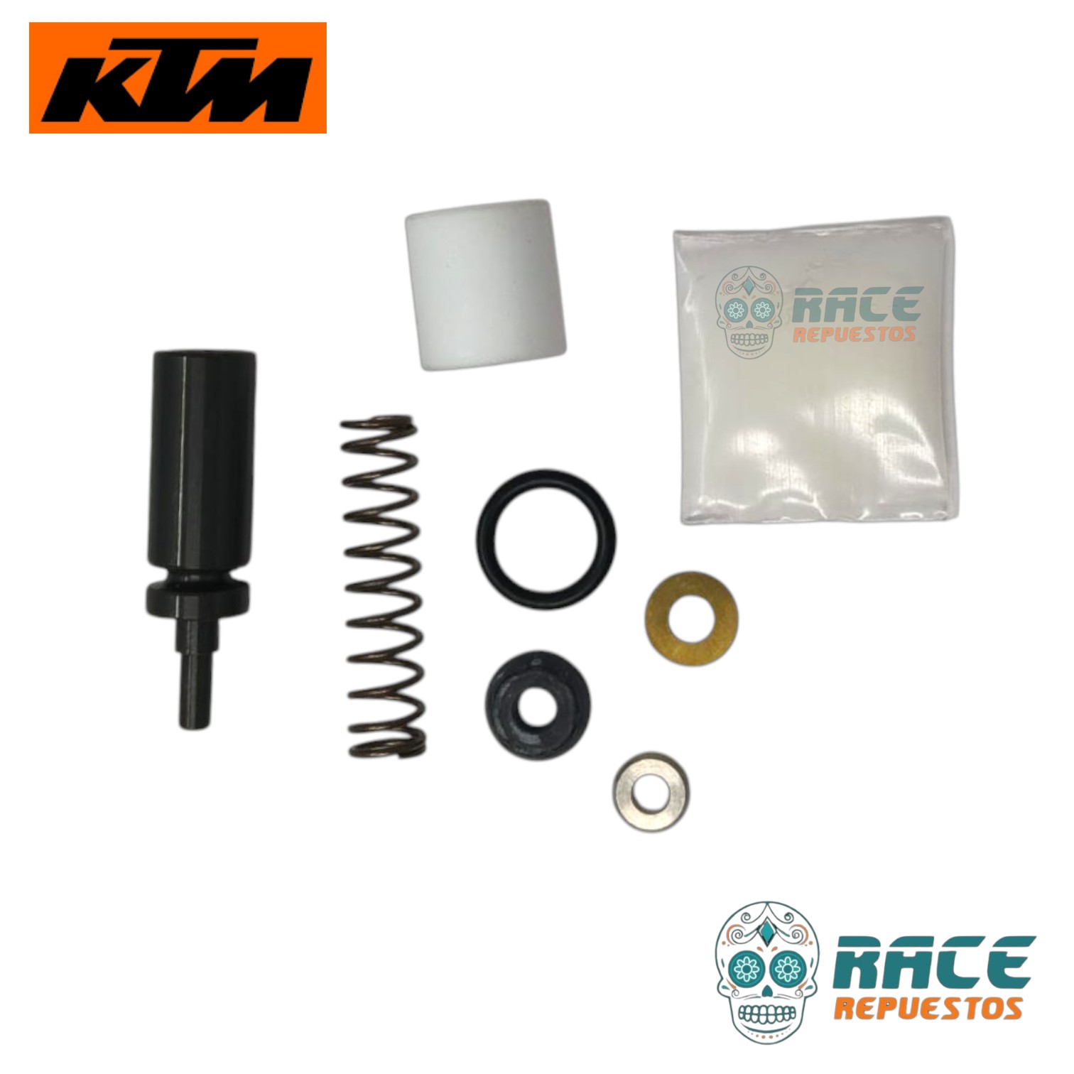 KIT REPARACIÓN BOMBA DE FRENO TRASERO (CON PISTON) KTM DUKE 125/200/390 KTM RC 125/200/390 - Image 2