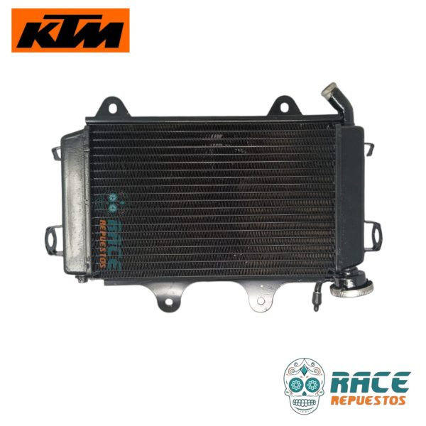 RADIADOR COMPLETO KTM DUKE 250 DUKE 390 CON VENTILADOR - Image 2