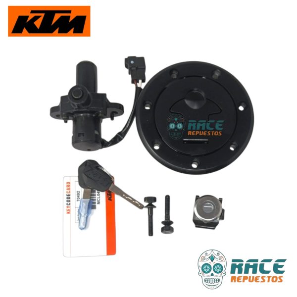 KIT CHAPAS CERRADURA KTM DUKE 200ng KTM 250 DUKE 390 KTM Adventure 250 390