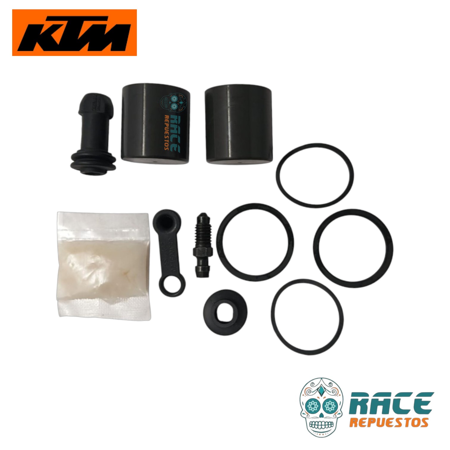 KIT REPARACION CALIPER FRENO TRASERO (SIN PISTON) KTM DUKE 200 390 RC 125 200 390 - Image 10