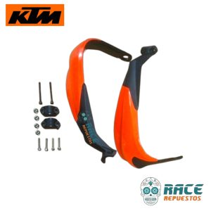 KIT CUBREPUÑO KTM DUKE 390 NARANJA (HANDGUARD)