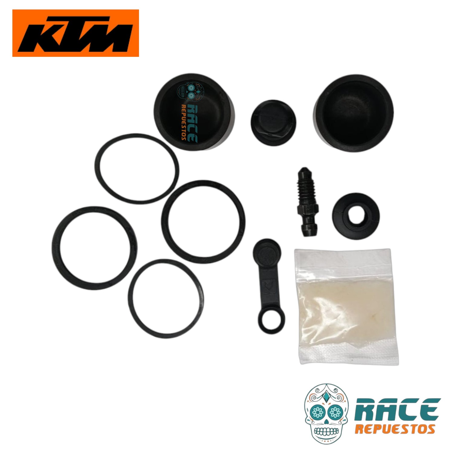 KIT REPARACION CALIPER FRENO TRASERO (SIN PISTON) KTM DUKE 200 390 RC 125 200 390 - Image 3