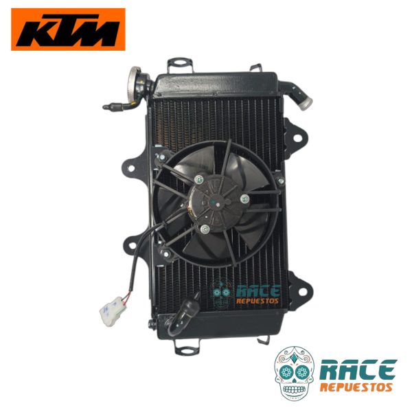 RADIADOR COMPLETO KTM DUKE 250 DUKE 390 CON VENTILADOR - Image 3