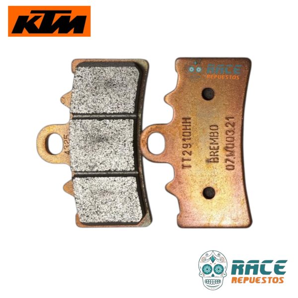 JUEGO PASTILLAS FRENO DELANTERO KTM DUKE 390 RC 125 RC 390 KTM ADVENTURE