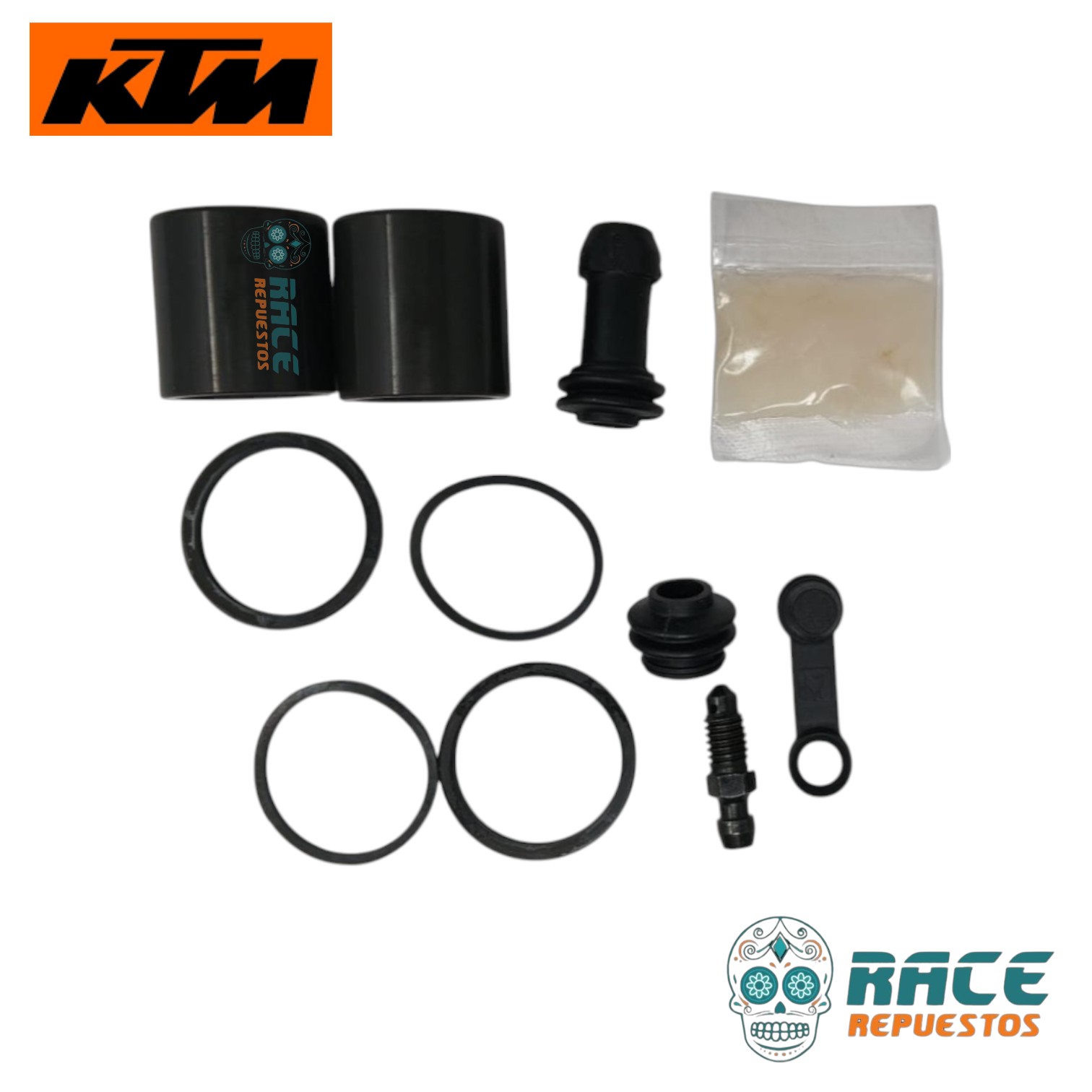 KIT REPARACION CALIPER FRENO TRASERO (SIN PISTON) KTM DUKE 200 390 RC 125 200 390 - Image 4
