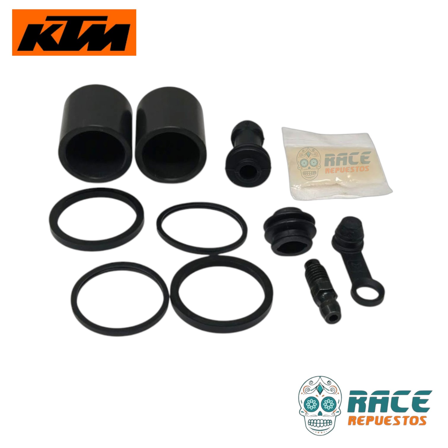 KIT REPARACION CALIPER FRENO TRASERO (SIN PISTON) KTM DUKE 200 390 RC 125 200 390 - Image 5