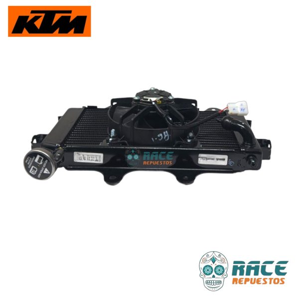 RADIADOR COMPLETO KTM DUKE 250 DUKE 390 CON VENTILADOR - Image 5