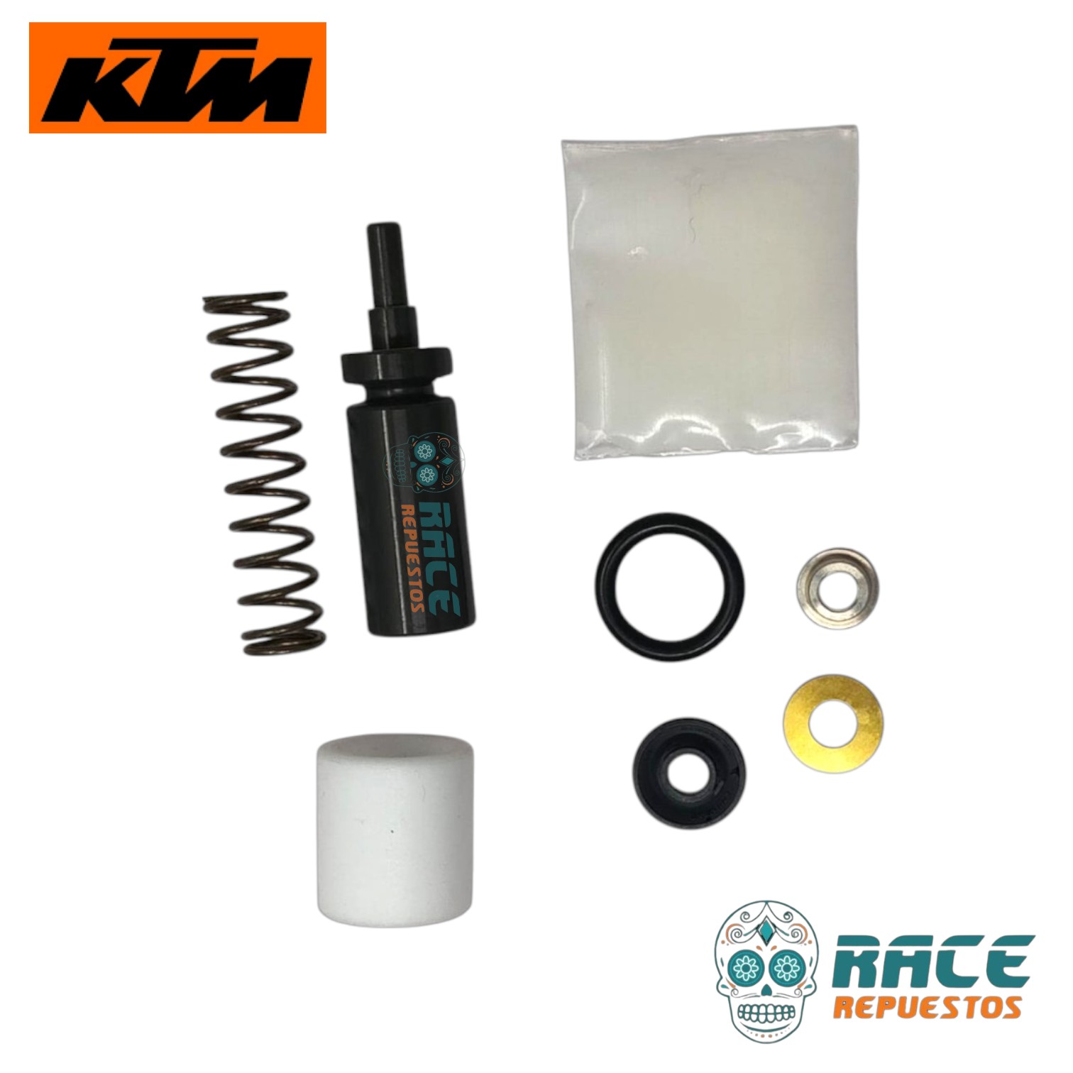 KIT REPARACIÓN BOMBA DE FRENO TRASERO (CON PISTON) KTM DUKE 125/200/390 KTM RC 125/200/390 - Image 7
