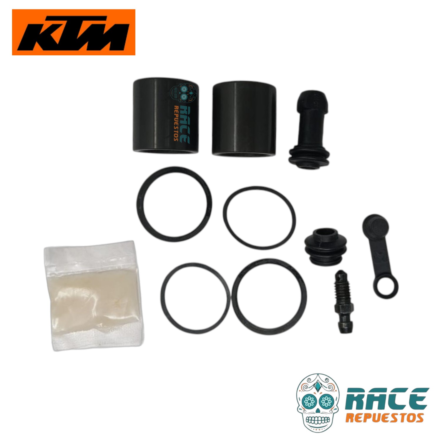 KIT REPARACION CALIPER FRENO TRASERO (SIN PISTON) KTM DUKE 200 390 RC 125 200 390 - Image 7
