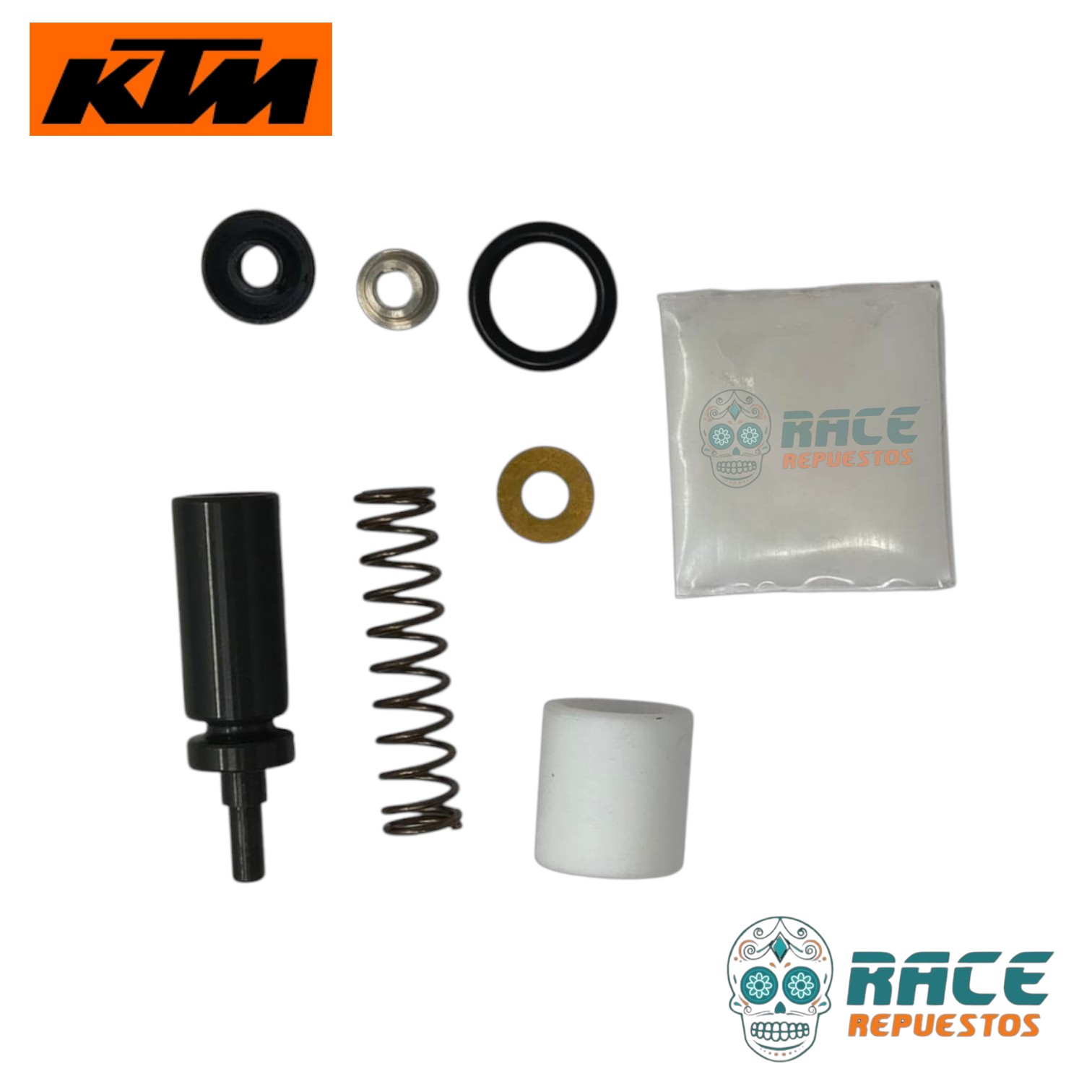 KIT REPARACIÓN BOMBA DE FRENO TRASERO (CON PISTON) KTM DUKE 125/200/390 KTM RC 125/200/390
