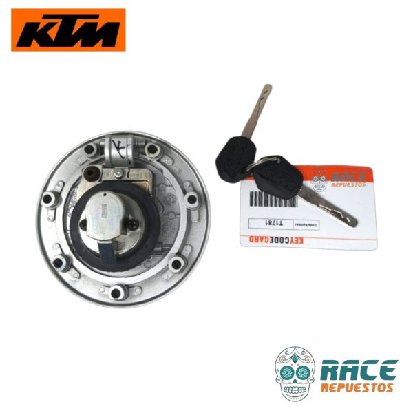 TAPA TANQUE Y LLAVE KTM DUKE 125 DUKE 200 - Image 3