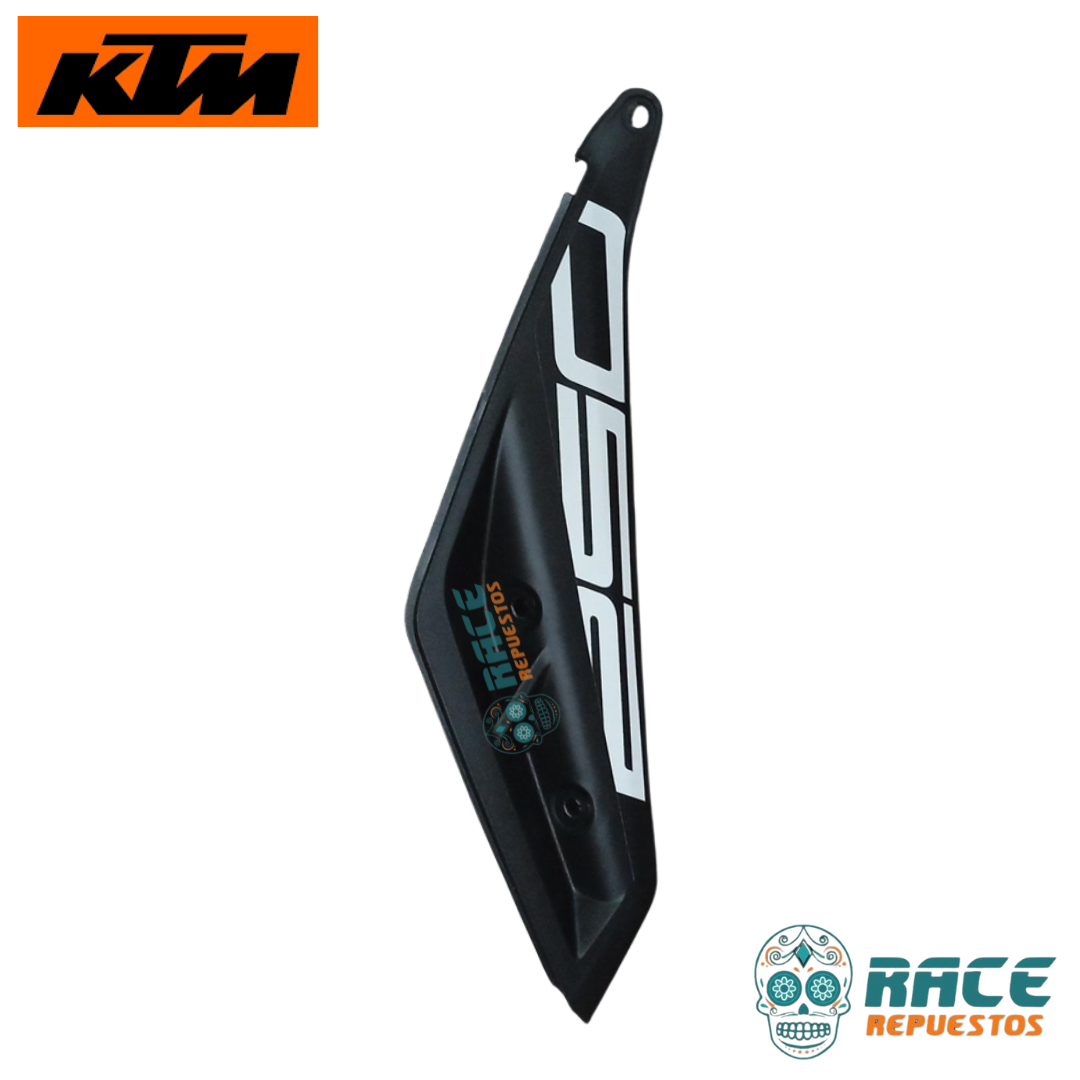 Cubierta Tapa Sillin Derecha Negra KTM Duke 200NG Duke 250 - Image 3