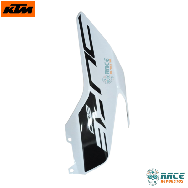 Tapa Tanque Estanque KTM Duke 200ng Blanca Cerámica (Cubierta Gasolina) - Image 2