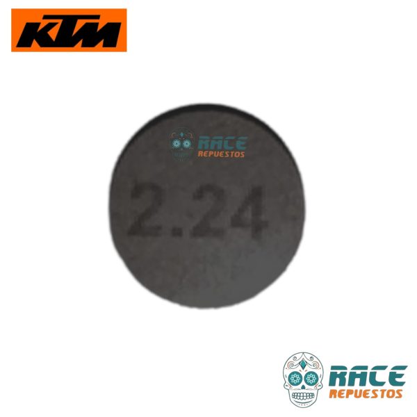 PASTILLAS DE REGULACION 2.24mm KTM DUKE 250 390 KTM RC 390 y Adventure Svartpilen ARANDELA AJUSTE VALVULA - Image 6