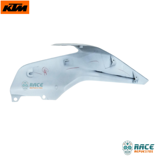 Tapa Tanque Estanque KTM Duke 200ng Blanca Cerámica (Cubierta Gasolina) - Image 3