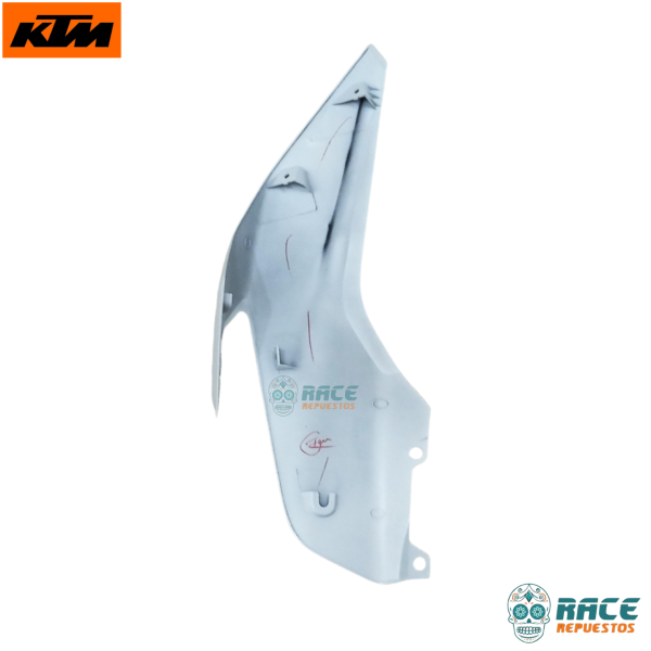 Tapa Tanque Estanque KTM Duke 200ng Blanca Cerámica (Cubierta Gasolina) - Image 5