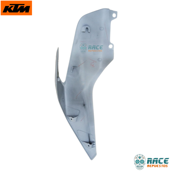 Tapa Tanque Derecha KTM Duke 200ng Blanca Ceramica (Cubierta Gasolina) - Image 5