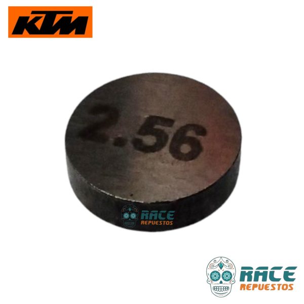 PASTILLAS DE REGULACIÓN 2.56mm KTM DUKE 250 390 RC 390 Adventure (ARANDELA AJUSTE VÁLVULA) - Image 6
