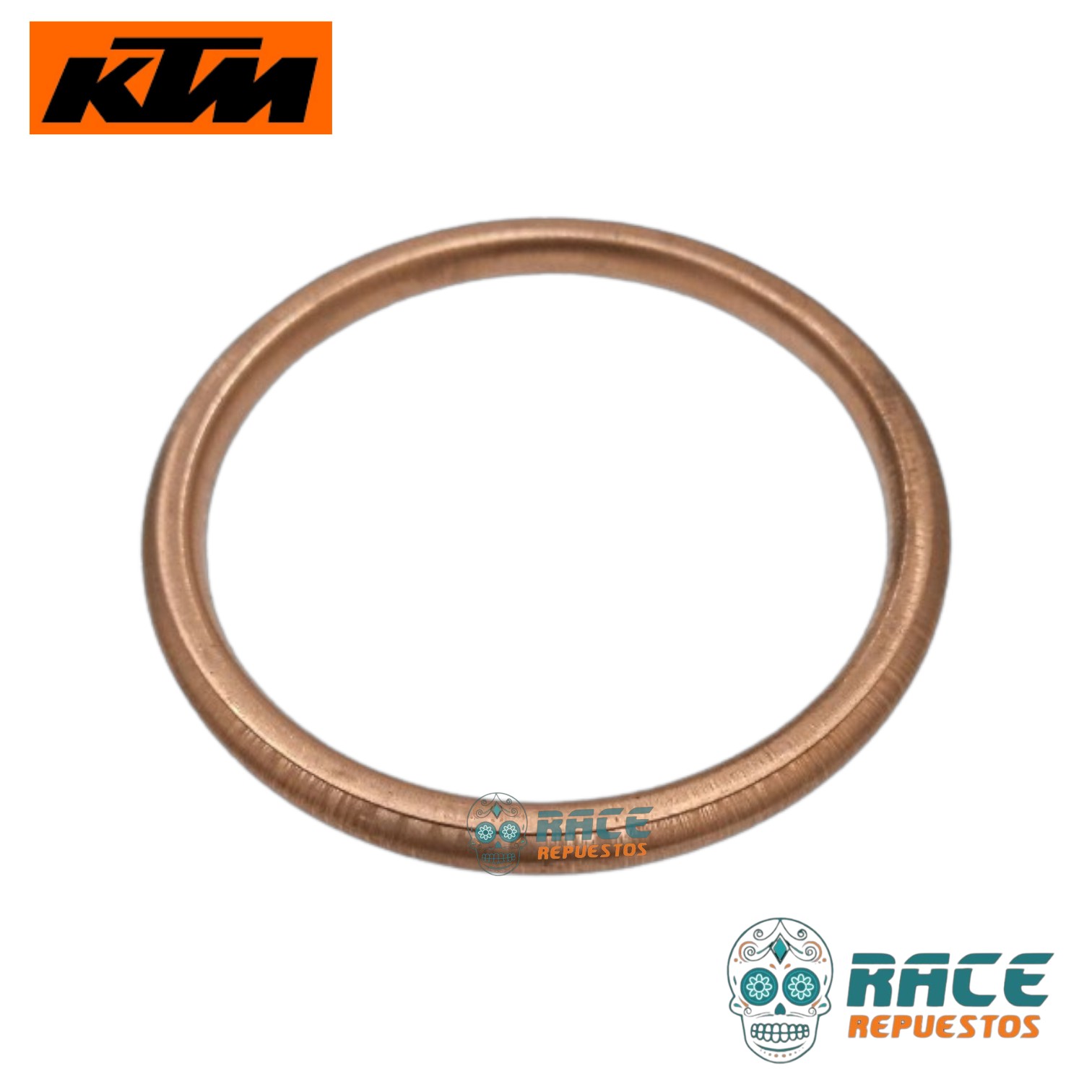 EMPAQUE TUBO ESCAPE KTM DUKE 125 200 250 390 KTM RC 125 200 390 KTM Adventure Svartpilen - Image 2