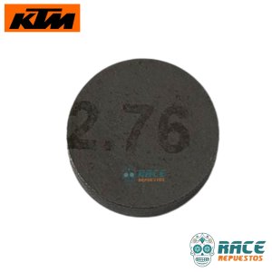 PASTILLAS DE REGULACIÓN 2.76mm KTM DUKE 125 200 RC 125 200 ARANDELA AJUSTE VÁLVULA