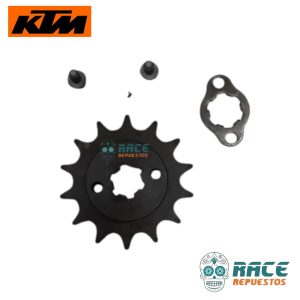Set Piñón Ataque Salida y Arandela KTM DUKE 125 200 KTM RC 125 RC 200 Original